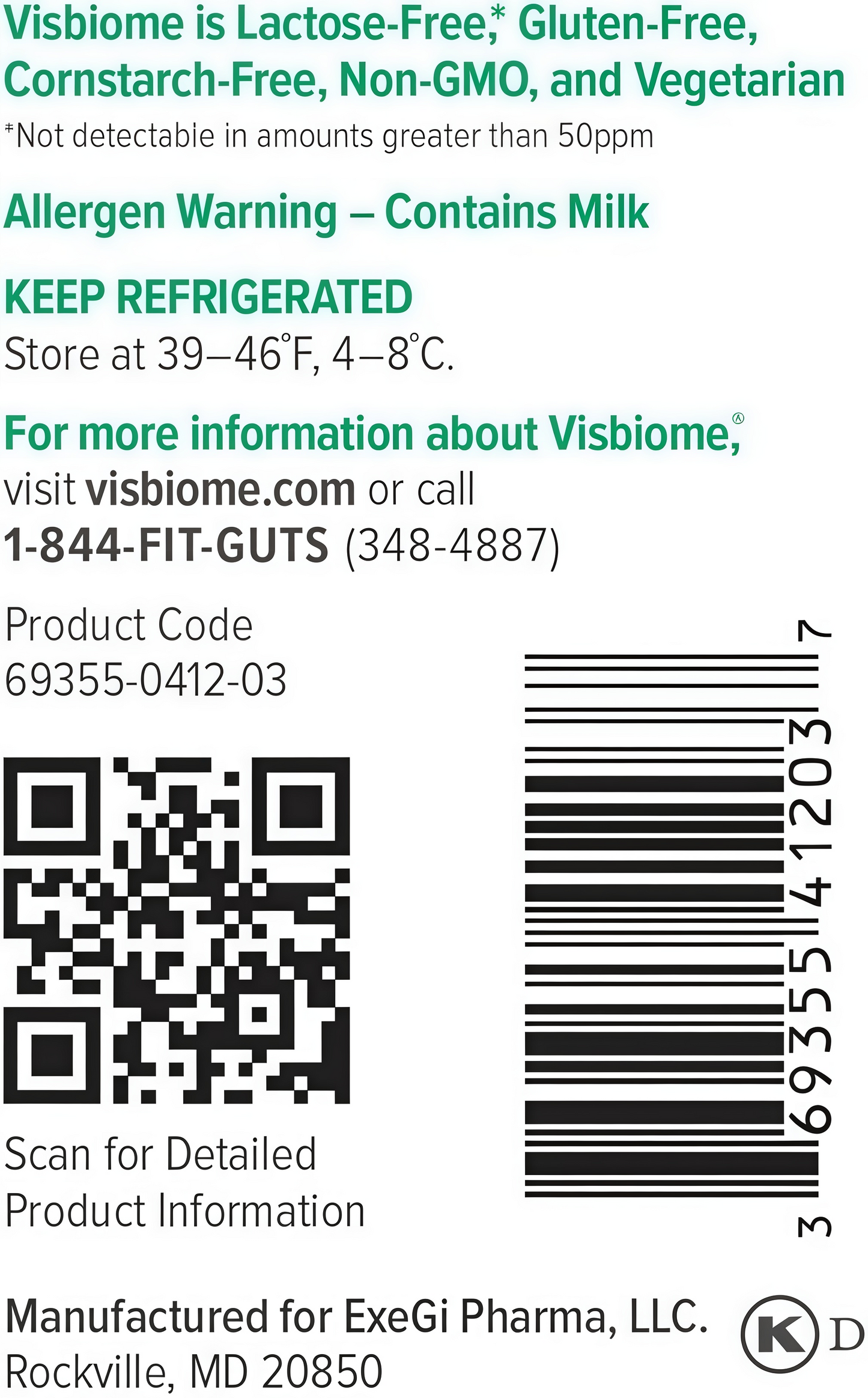 Visbiome GI Care